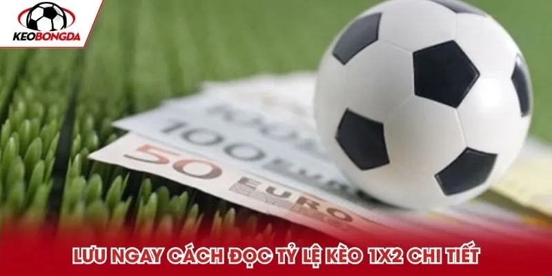Lưu ngay cách đọc tỷ lệ kèo 1x2 chi tiết